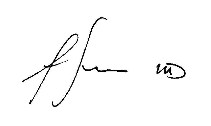Dean Sousa signature.